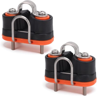 Zware Cam Lock voor Zeilboten, Duurzaam Ontwerp voor Snelle Toegang, Geschikt voor 3-12mm Touw, Aluminium en Nylon met Geleidende Ring