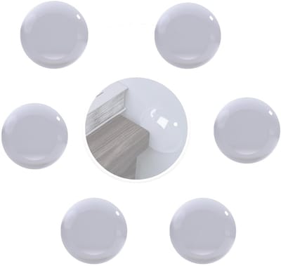 Cosensi- Siliconen Buffers 6 Stuks - Muurbeschermer - Ruisonderdrukkend - Antislip - Schokbestendig - Herbruikbaar - Diameter 4,2 cm - Meubelbeschermers