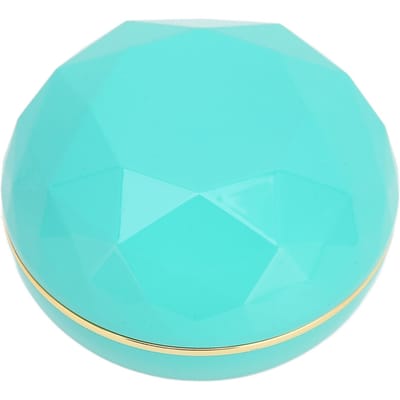 Boîte à bague avec lumière LED Exquise Élégante Boîte Cadeau Présentoir à Bijoux pour Demande en Mariage Fiançailles Cyan blue