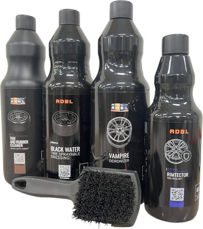 ADBL - Rim and Tire Pampering Kit - Met GRATIS Tire Brush