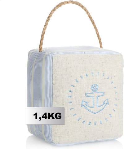 Zware Deurstopper - 1.5kg Deurhouder met Turkse Hoed Ontwerp - Functionele Huishoudaccessoire - Vensterstopper - Remkussen voor Deuren en Vensters