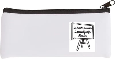 Akyol - de liefste meester is toevallig mijn meester Etui - Meester - meester - leraar - 20 bij 9 cm