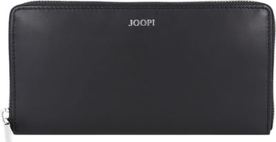JOOP! Leren Portemonnee Sofisticato 1.0 Melete Purse Black Zwart