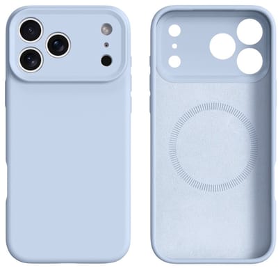 Coverup Hoesje - Geschikt voor iPhone 17 Pro Max Hoesje - Coverup Colour TPU Back Cover - MagSafe Compatible - Blauw