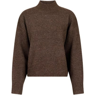 Neo Noir paulina knit blouse 159703 205 brown melange