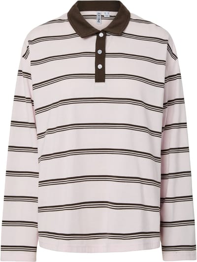 Pieces Polo met lange mouwen PCSADIE