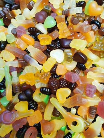 Candy Freaks Vegan Zoete Snoep Mix 450 Gram - Voordeelverpakking - Ramadan - Glutenvrij - Gelatinevrij Snoep - Halal Snoep - Vegan - Veganistisch snoep - Snoep - Diervrij