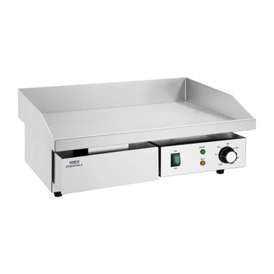 Nisbets Essentials tafelmodel elektrische bakplaat 48 x 31cm 3000W