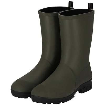 Morethansocks - Hoge regenlaarzen heren - Groen - 46