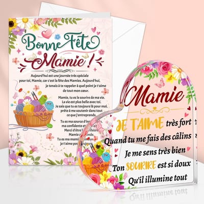 Dailygoods- Wenskaart met Envelop - Wenskaarten Set - Wenskaarten Verjaardag - Wenskaarten zonder Tekst - Wenskaarten Box - Cadeau voor Oma - Kaart