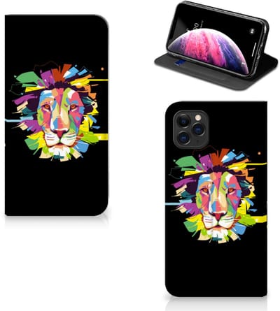 Apple iPhone 11 Pro Max Magnet Case Lion Color