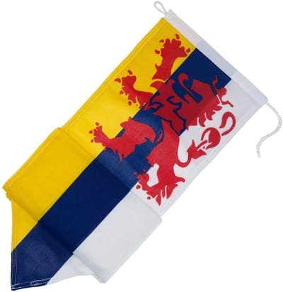 Limburgse wimpel Limburg 300cm zonder stokje - Premium kwaliteit - Provincie wimpel