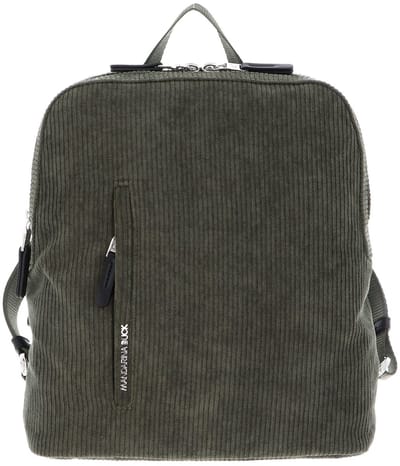 MANDARINA DUCK rugzak Hunter Velvet Backpack Pirite donkergroen