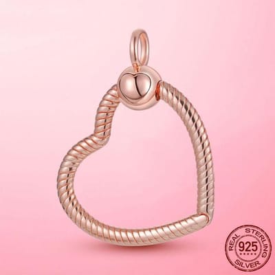 925 Sterling Zilver Pave O Hanger voor Originele Kabelketting Hanger Ketting DIY Sieraden beige