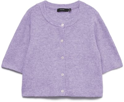 VERO MODA - VMSOFFE 2/4 O-NECK CARDIGAN NOOS - Dames - Cardigans