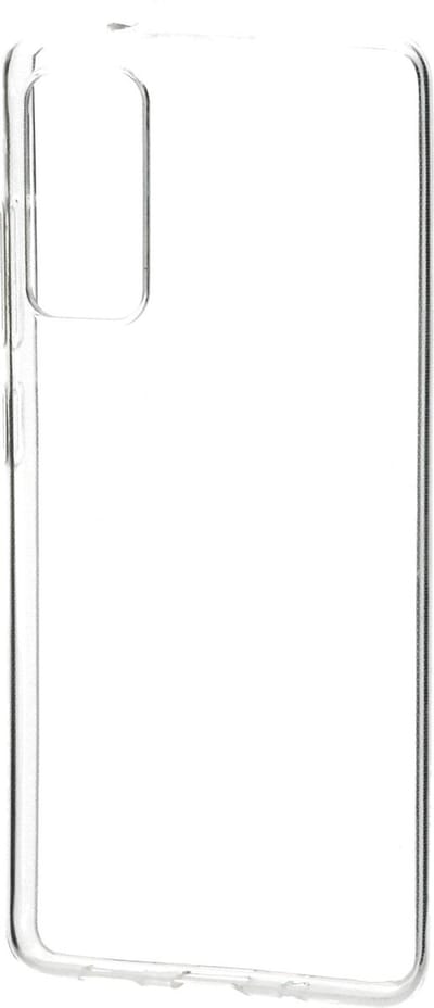 Mobiparts hoesje geschikt voor Samsung Galaxy S20 FE - Zacht TPU - Schokabsorberend TPU - Grip Coating - Transparant