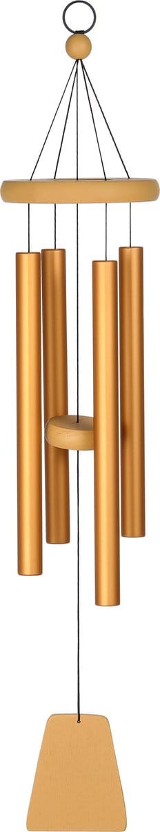 Unicolor Windgong Oranje - UNC24OG - 60 cm