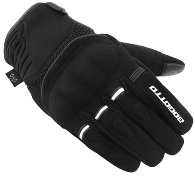 Bogotto Clutch-RS Zwart Wit Handschoenen - Handschoen