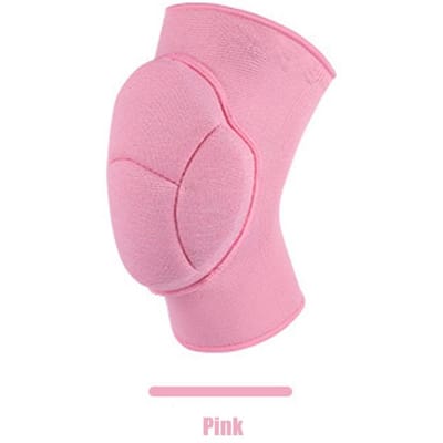 Genouillères de Compression Active Genouillère Élastique Épaississement Éponge Support Attelle pour Danse Entraînement S