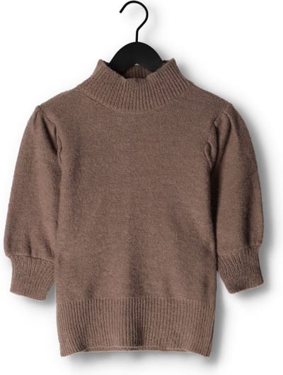 Notre-V Knit Nv Asia Truien & vesten Dames - Sweater - Hoodie - Vest- Taupe - Maat L