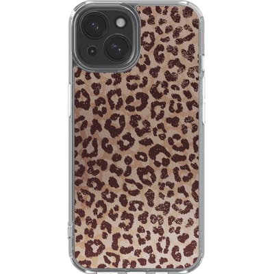 imoshion Hoesje - Geschikt voor Apple iPhone 15 - Design hoesje - Leopard Mood