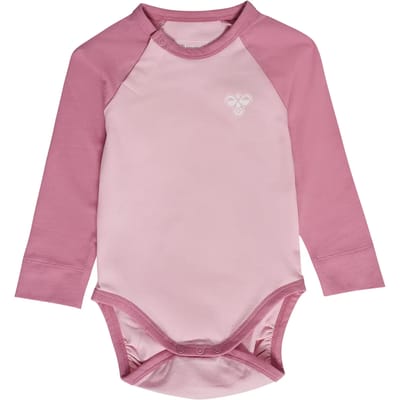 Baby raglan body met lange mouwen Hummel