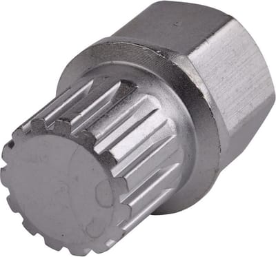 SW-Stahl 02381L-12 velgslot demontage adapter I adapter 11 I demontage gereedschap voor het ontgrendelen van het wielslot I ontgrendelingsgereedschap voor velgsloten I velgslottrekker