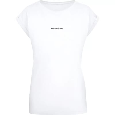 T-shirt dames Merchcode Strong As A Woman
