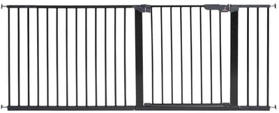 Babydan Premier Traphekje zonder boren - 73,5 - 183cm - Klembevestiging - Zwart