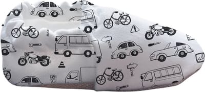 ZOMER Baby Slofjes, Pantoffels, Sloffen, Zacht Katoenen - Auto Tekening EU 20