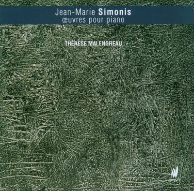 Thérèse Malengreau - Simonis: Oeuvres Pour Piano (CD)