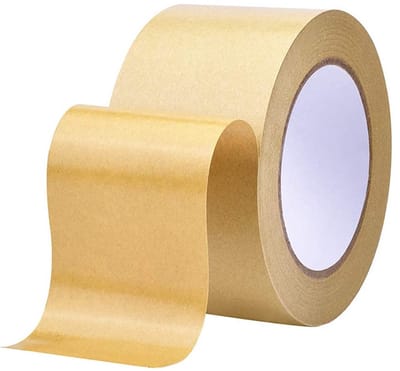 Photo Frame Hechtband Tape 75mm x 50m, Creatieve Plakband voor Knutselen, Chestnut Bruin, Sterk en Duurzaam