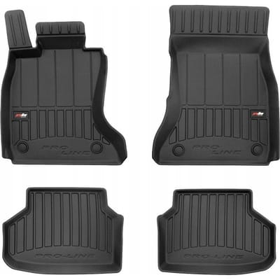 FROGUM 3D Gummimatten Set – Passend für BMW 7er F01 (2008-2015) – Hohe 6 cm Kanten – TPE-Material – Geruchlos & Schwarz