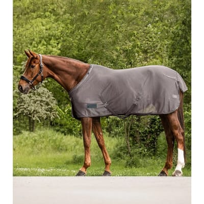 Vliegendeken voor paarden met kruissingsbanden Waldhausen Comfort