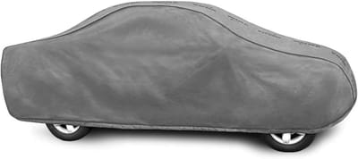 Autoafdekking XL Pick Up - Autzeil Garage - Voertuig Beschermen - Meerlaags Waterdicht Membraan - L: 490-530 cm - Grijs