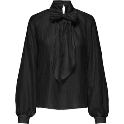 JDY - JDYNORMA L/S BOW TOP WVN - Dames - Blouses