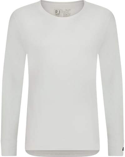 RJ Thermo Mayrhofen Heren Shirt Lange Mouw O-Neck Wolwit L