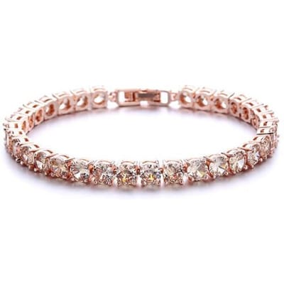 Nieuwe 925 Sterling Zilveren Europese En Amerikaanse Sieraden Verguld Diamanten Armband Nieuwe Temperament Armband white
