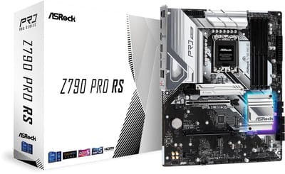 ASRock Z790 Pro RS Moederbord - Intel Z790 - Intel LGA1700 - DDR5 RAM - ATX
