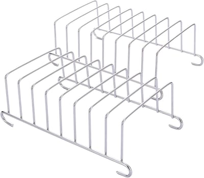Broodrekken - Toaststand - Ontbijt Serveren - Voedselveilig Materiaal - 2 Stuks - Zilver