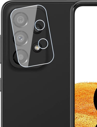 Camera Screenprotector geschikt voor Samsung Galaxy A33 - Gehard Glas Beschermglas Tempered Glass Screen Protector