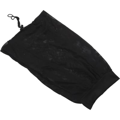 4 stuks Haarnet Plopping Hoed Trekkoord Verstelbare Band Wasbaar Herbruikbaar Net Plopping voor het Drogen van Krullend Haar black
