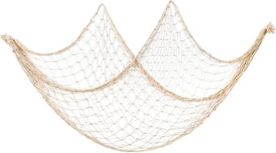 SnelShoppen - Decoratieve Vissennet 80x40 Inch - Nautische Wanddecoratie voor Feest, Strandthema, Home Decor, Perfect voor Partijen en Sfeercreatie