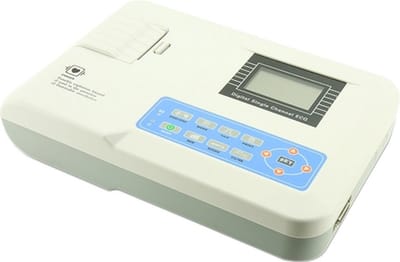 Mobiclinic ECG100G Elektrocardiograaf - Draagbaar - 1 kanaal - Digitaal scherm - ECG
