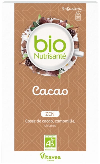 Vitavea Biologische Cacao-infusie 20 Zakjes