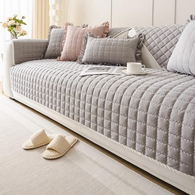Antislip pluche bankkussen vier seizoenen universele bankhanddoek huishoudelijke bankhoes woonkamer met huisdecoratie A 70x70cm 1pc