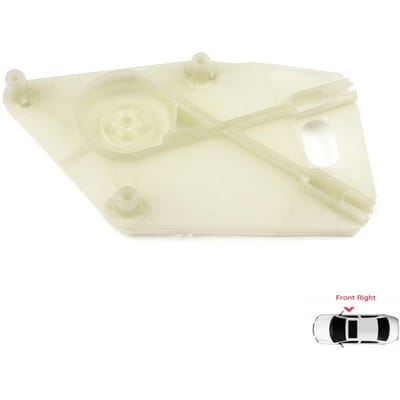 Moteur de lève-vitre BWR5229 Roue Roulement Maison de Roue Porte Avant Droite pour VW Polo Vento MK5 6R 6C 61 2009-2022 4/5 Portes 6R4837462