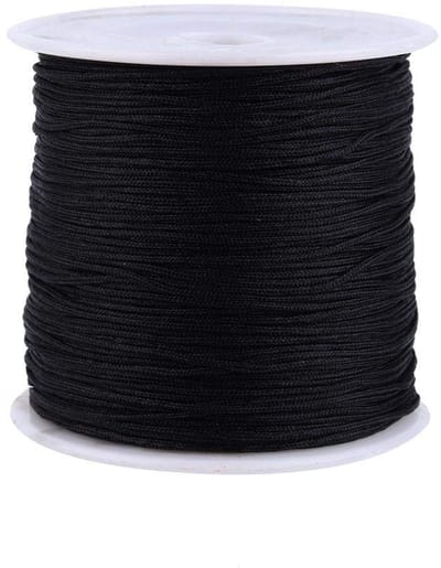 Dailygoods- Knotensnoer 100m - Nylon Dikte 0,8mm - Sieradenproductie - Macrame - Parelborduurwerk - Handgemaakt Knutselen - Sieradenkoord