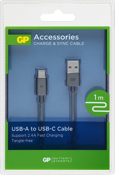 GP Laad/datak. Usb-c To Am 1mt