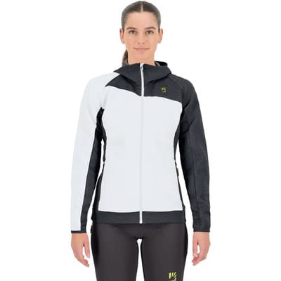Fleece met capuchon en volledige rits voor dames Karpos Averau